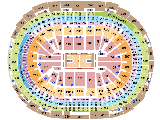 Crypto.com Arena Staples Center Seating Chart